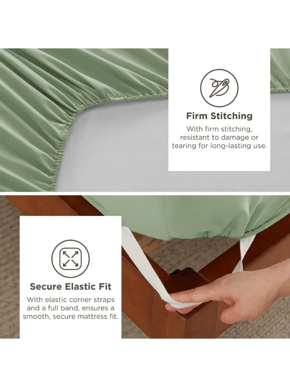 Deep Pocket Queen Sheet Set - Fits Mattresses Up to 21